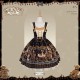 Mademoiselle Pearl Antique Furniture Bear Blouse JSK and OPs(Reservation/Full Payment Without Shipping)